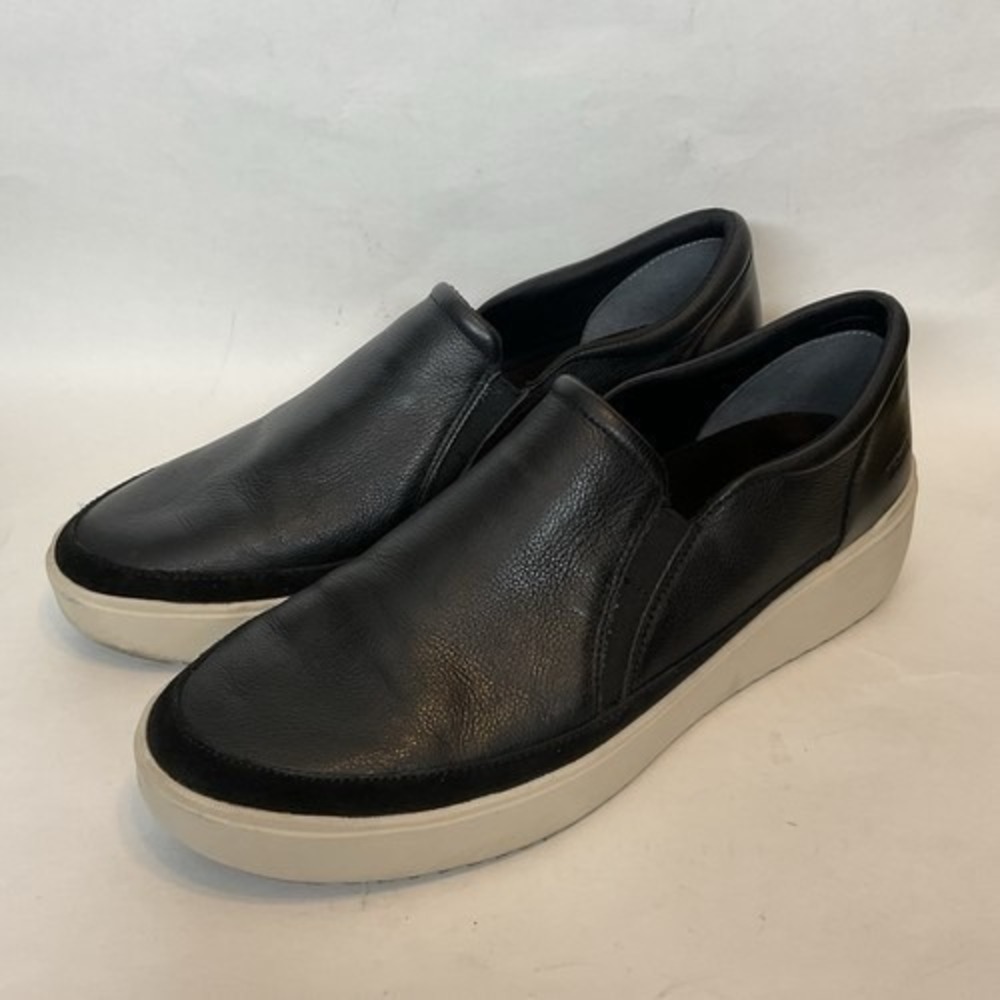 Vionic Kearny White/Black Slip-On Platform Casual Sneaker Shoes Women 13 Vietnam